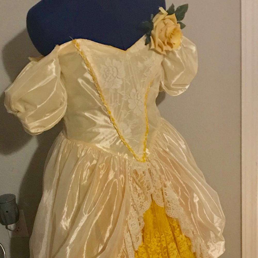 Yellow Southern Belle Gown